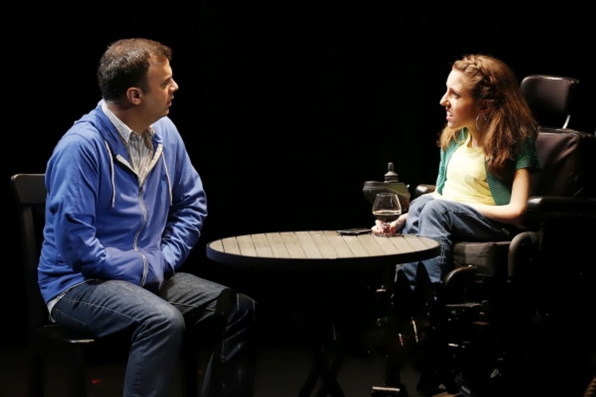 David Harrell (David) and Shannon DeVido (Shannon) in Samuel D. Hunter''s GOOD BEER at 