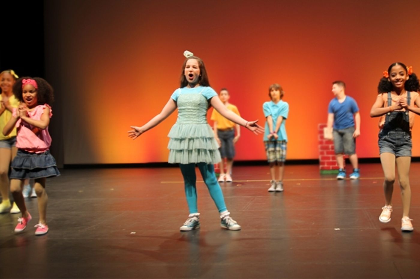 Photo Flash: Kids of the Arts' FRECKLEFACE STRAWBERRY Tour Wraps in Montclair, New Jersey  Image