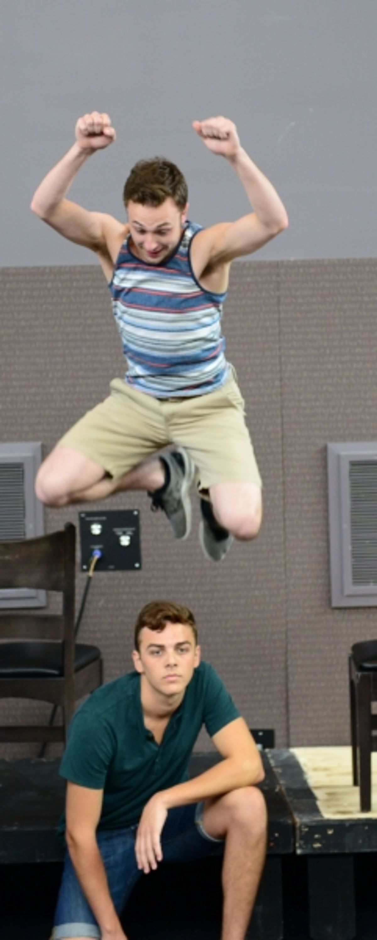 Mid-Air: Daniel Scott Walton (Otto) with Jordan J. Ford (Hanschen) at 