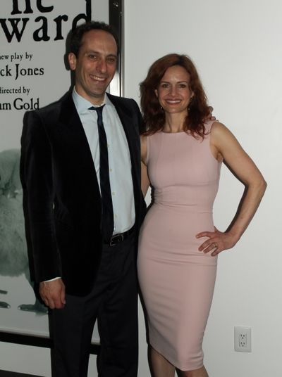 Peter Grosz and Carla Gugino Photo