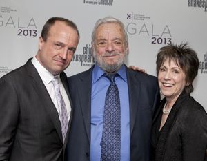 Gary Griffin, Stephen Sondheim, Barbara Gaines Photo