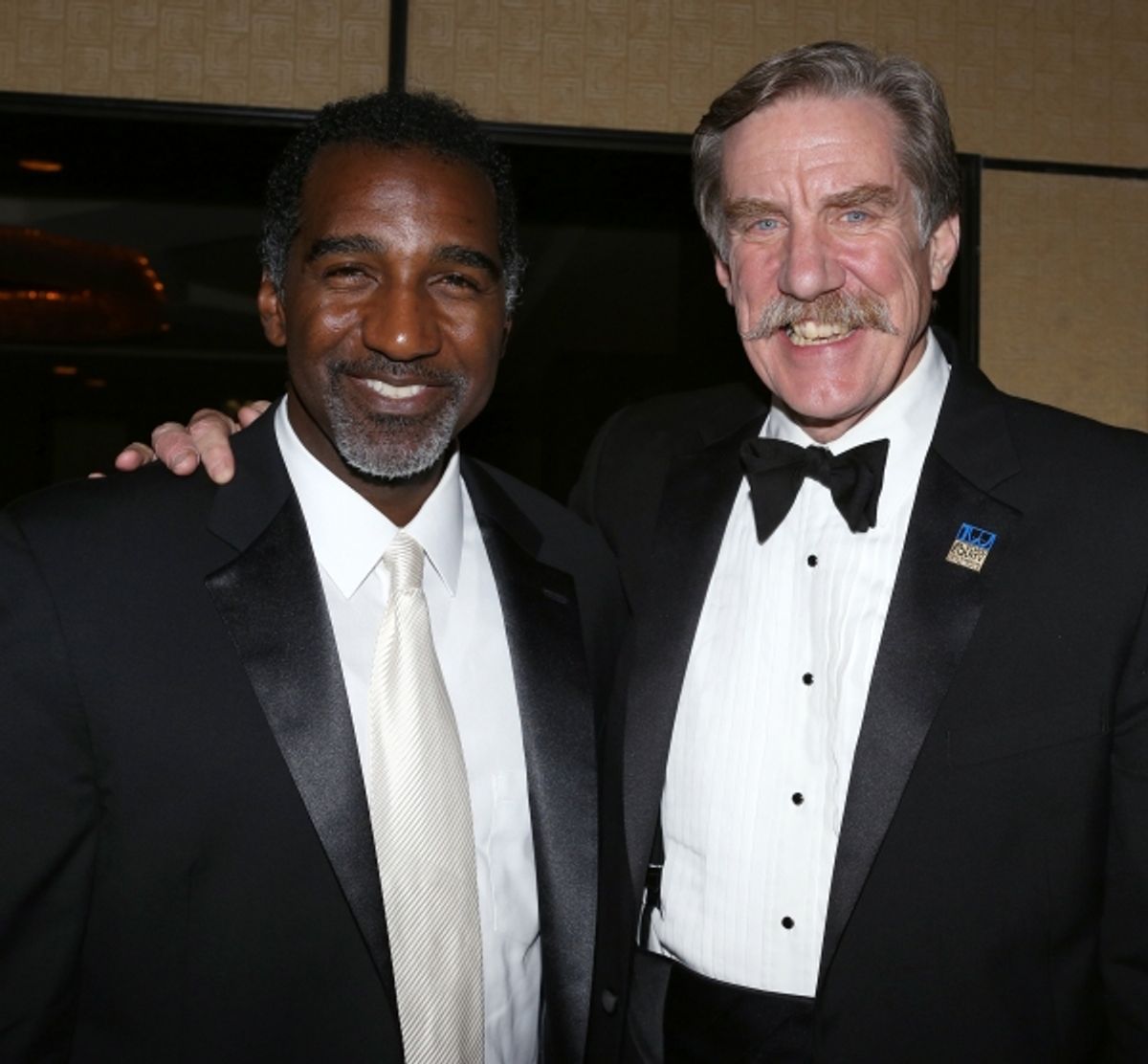 Norm Lewis; AEA President Nick Wyman at 