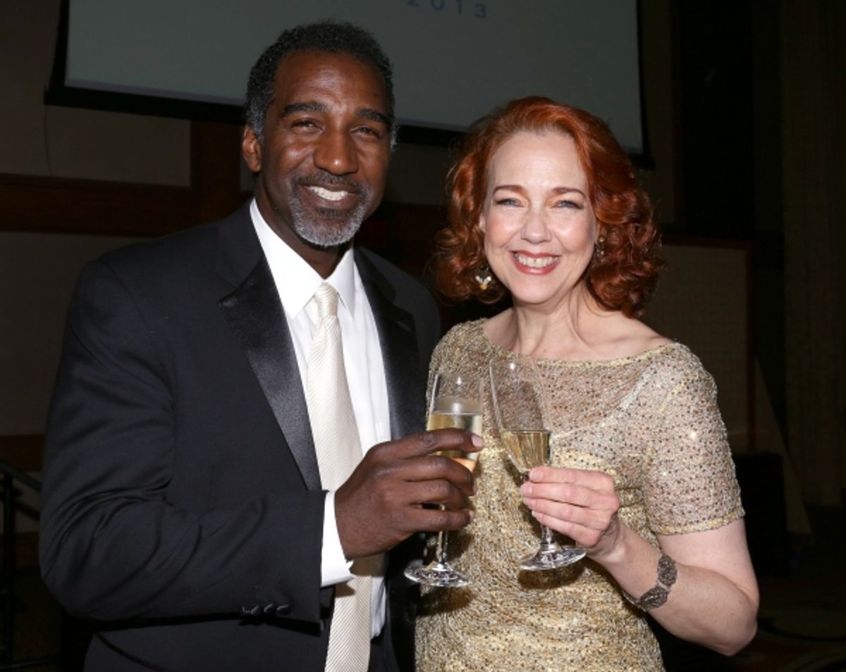 Norm Lewis; Harriet Harris at 