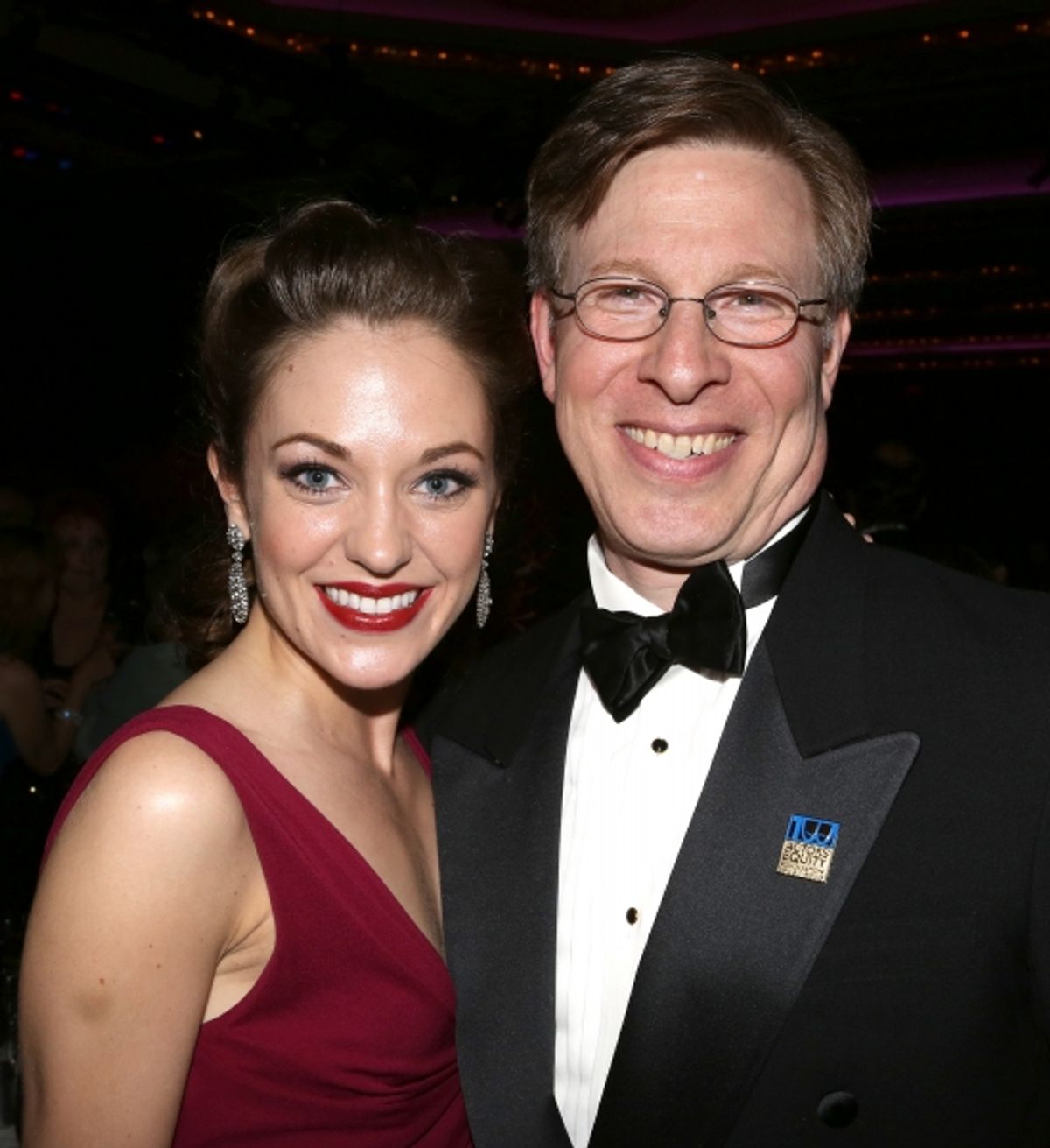 Laura Osnes; Ira Mont  at 