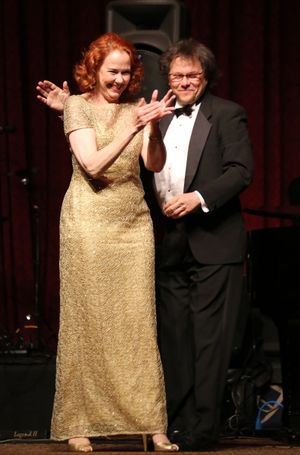 Harriet Harris; Brad Ross @ BroadwayWorld Harriet Harris; Brad Ross Photo
