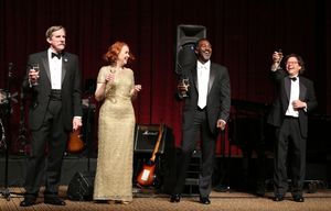 AEA President Nick Wyman; Harriet Harris; Norm Lewis; Brad Ross @ BroadwayWorld AEA President Nick Wyman; Harriet Harris; Norm Lewis; Brad Ross Photo