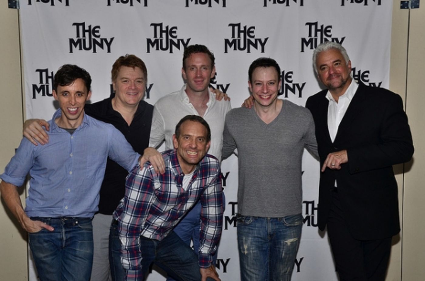 Photo Flash: Eric Idle Surprises the Muny's SPAMALOT Cast on Opening Night! Image