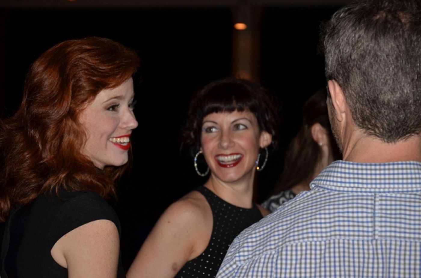 Photo Flash: Eric Idle Surprises the Muny's SPAMALOT Cast on Opening Night! Image