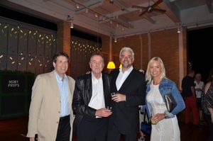 Sean Cercone, Eric Idle, John O'Hurley, Lisa O'Hurley @ BroadwayWorld Sean Cercone, Eric Idle, John O'Hurley, Lisa O'Hurley Photo