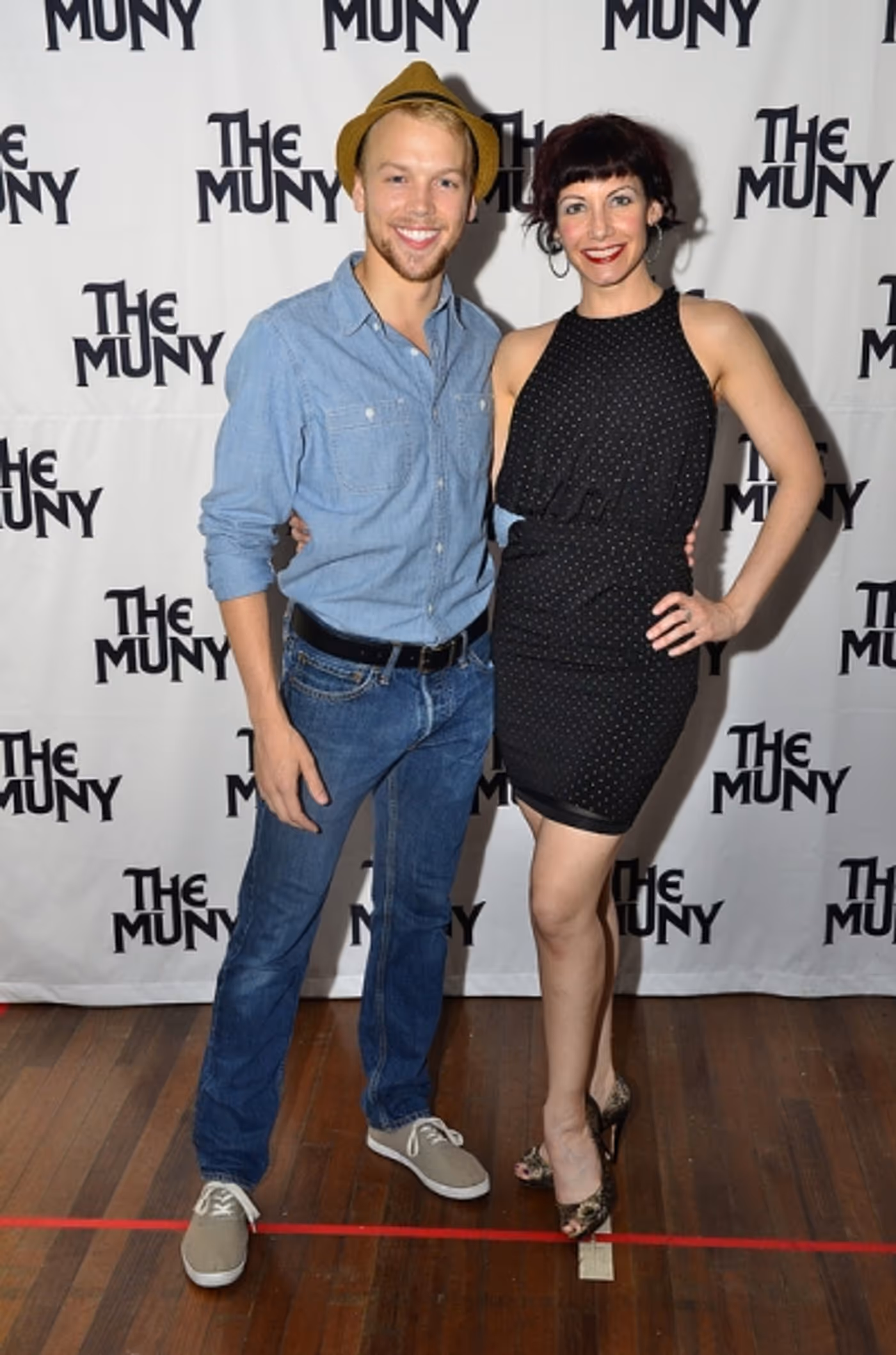 Photo Flash: Eric Idle Surprises the Muny's SPAMALOT Cast on Opening Night! Image