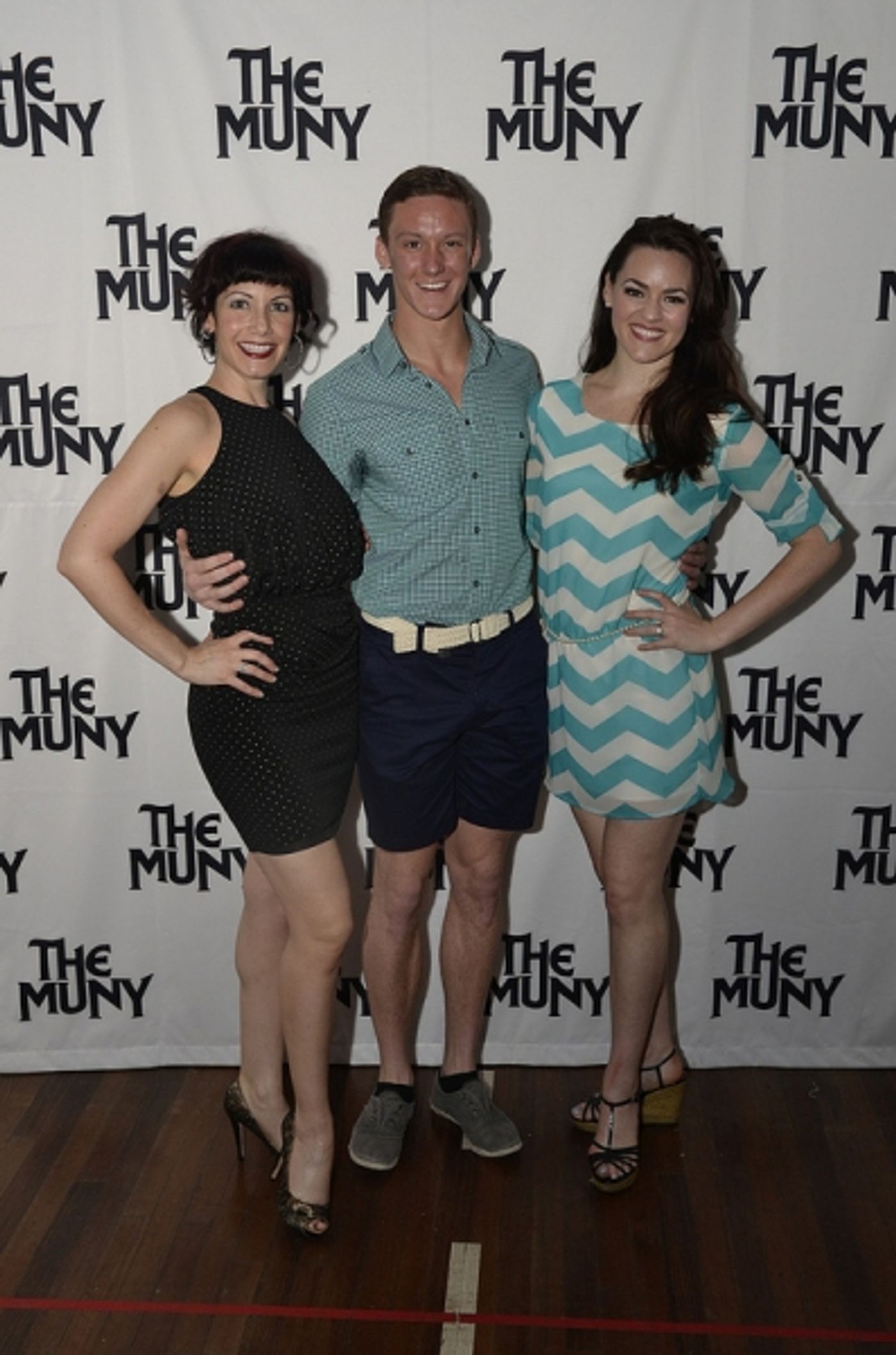 Photo Flash: Eric Idle Surprises the Muny's SPAMALOT Cast on Opening Night! Image