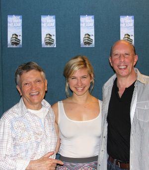 Charles Abbott (Director), Danielle Faitelson, John S. Anastasi (Playwright)  Photo