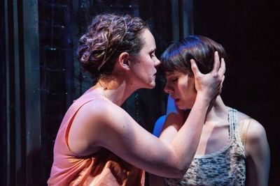 Cyd Blakewell as Amy and Hillary Clemens as Mari  Photo