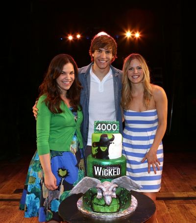 Lindsay Mendez; Derek Klena; Katie Rose Clarke Photo