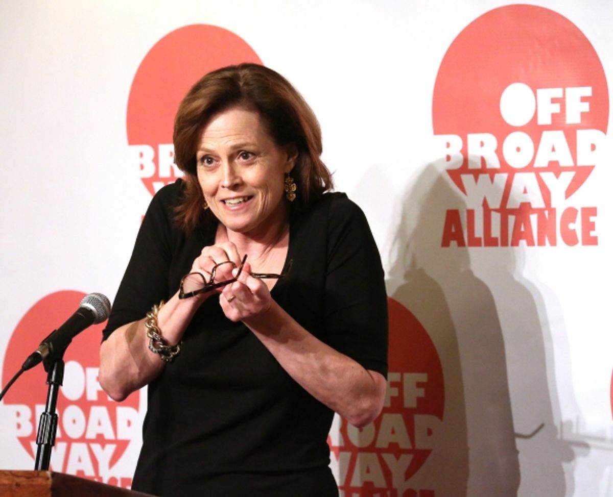 Sigourney Weaver  at 