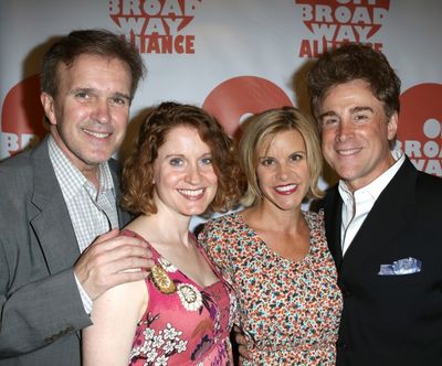 George Dvorsky, Christiane Noll, Jenn Colella, and Sal Viviano  Photo