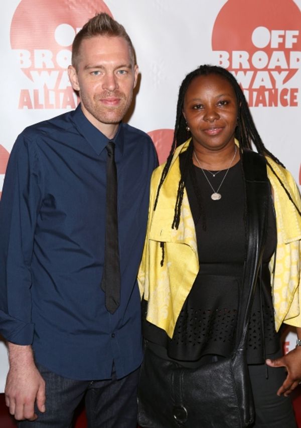 Jason Mills; Leona Wilkes  (''STOMP'')  Photo