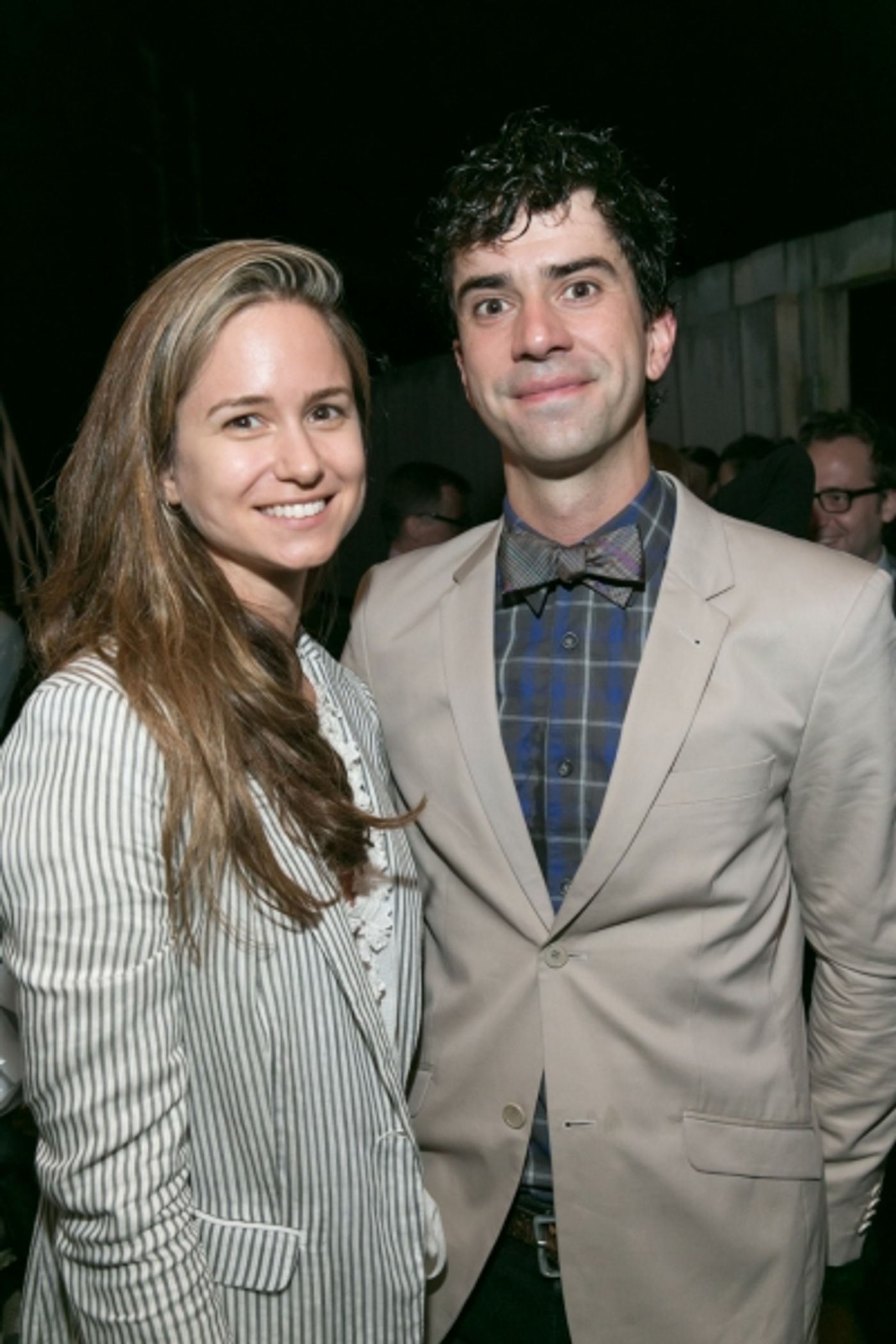 Photo Flash: Hamish Linklater, Jesse Tyler Ferguson & More Celebrate COMEDY OF ERRORS Opening Night in the Park! Image
