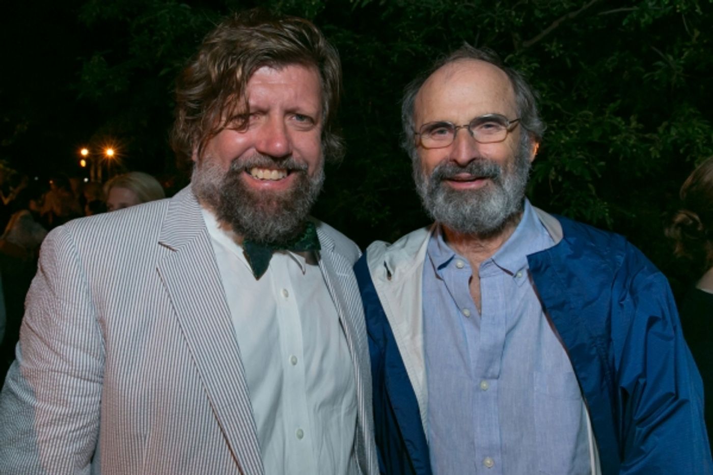 Photo Flash: Hamish Linklater, Jesse Tyler Ferguson & More Celebrate COMEDY OF ERRORS Opening Night in the Park! Image