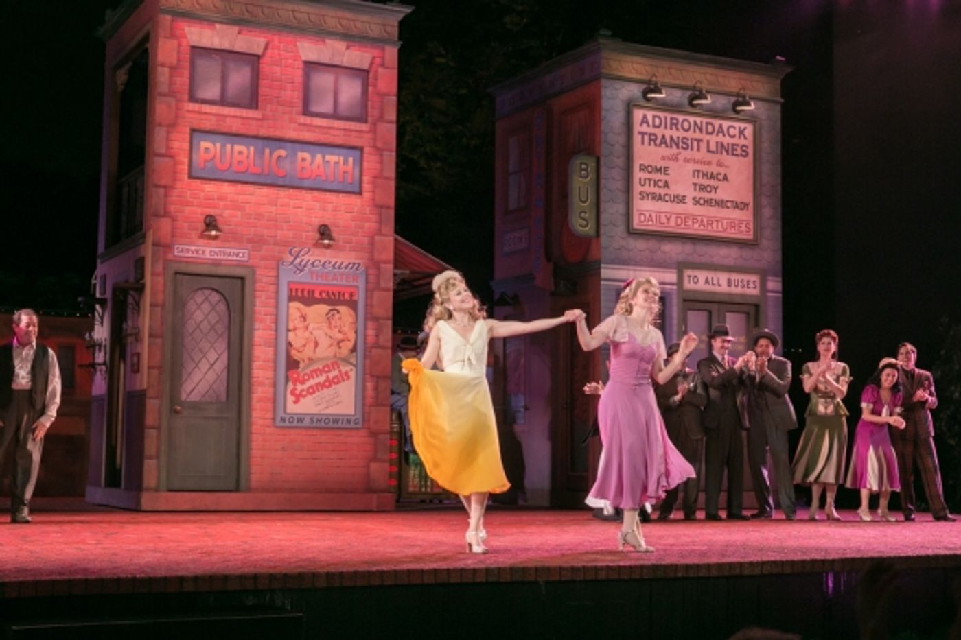 Photo Flash: Hamish Linklater, Jesse Tyler Ferguson & More Celebrate COMEDY OF ERRORS Opening Night in the Park! Image