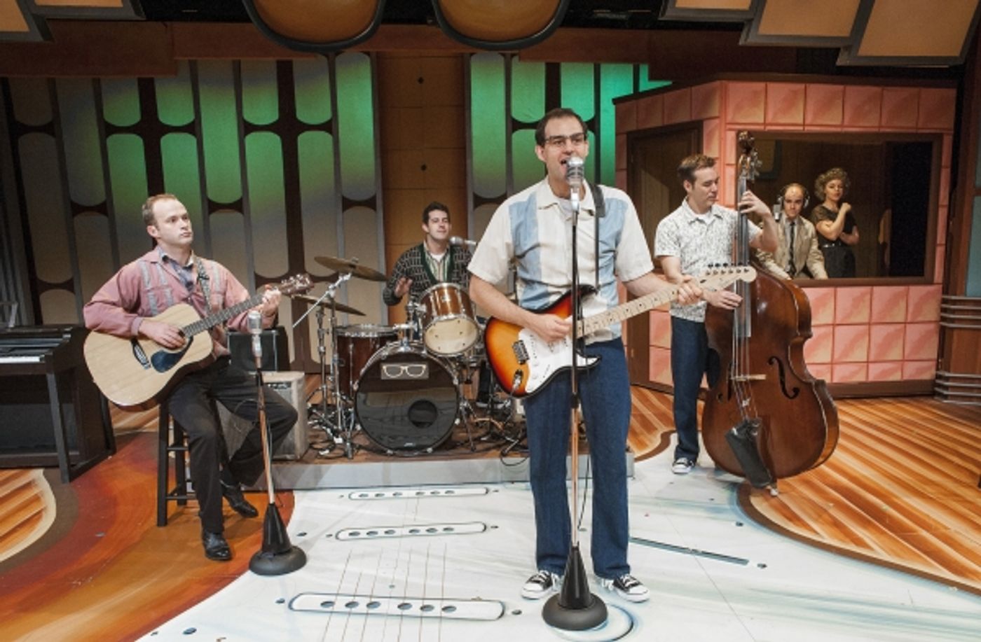 Photo Flash: First Look at Todd Meredith, Sean Riley and More in CRT's BUDDY! THE BUDDY HOLLY STORY  Image