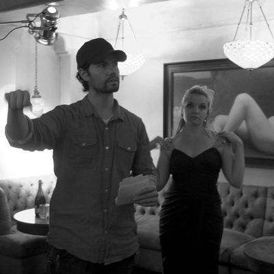 Director Bailey Kobe and Mary Catherine Garrison
 Photo