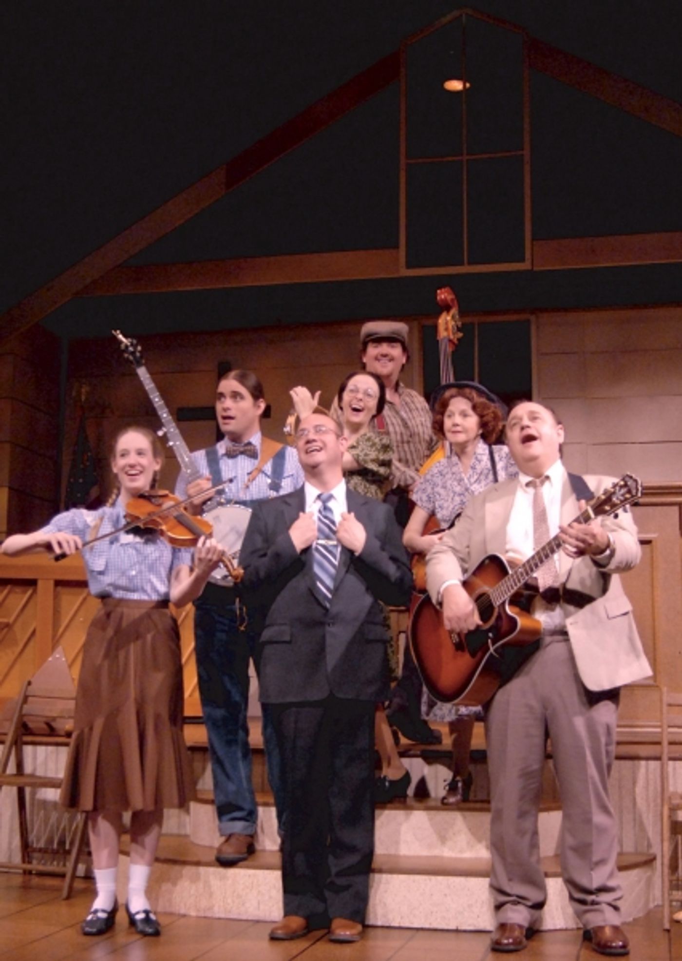 Photo Flash: First Look at Beef & Boards Dinner Theatre's SMOKE ON THE MOUNTAIN  Image