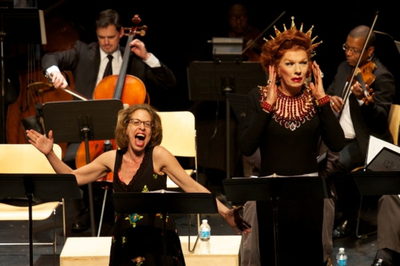 Photo Flash: Jackie Hoffman, Danny Burstein & More in Transport Group's ONCE UPON A MATTRESS Benefit  Image