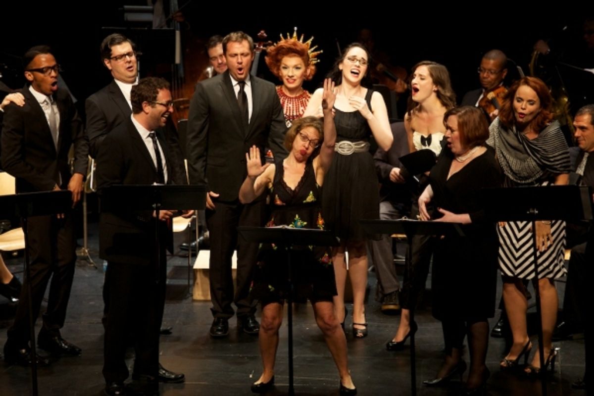 Doug Shapiro, Clinton Clark, Frank Galgano, David Rossmer, Jackie Hoffman, John ''Lypsinka'' Epperson, Vivienne Cleary, Molly Nordin, Lisa Asher, Kristen Michelle at 