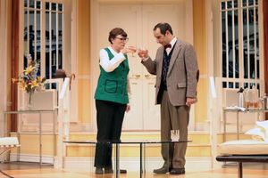 Nora Dunn, Daniel Cantor @ BroadwayWorld Nora Dunn, Daniel Cantor Photo