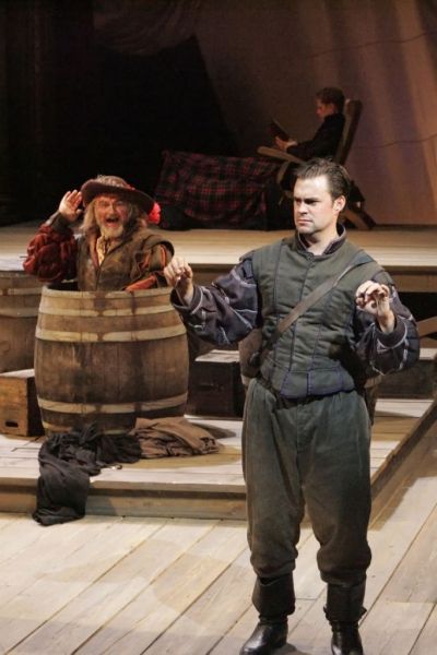 Sherman Howard as The Player and John Lavelle as Rosencrantz  Photo