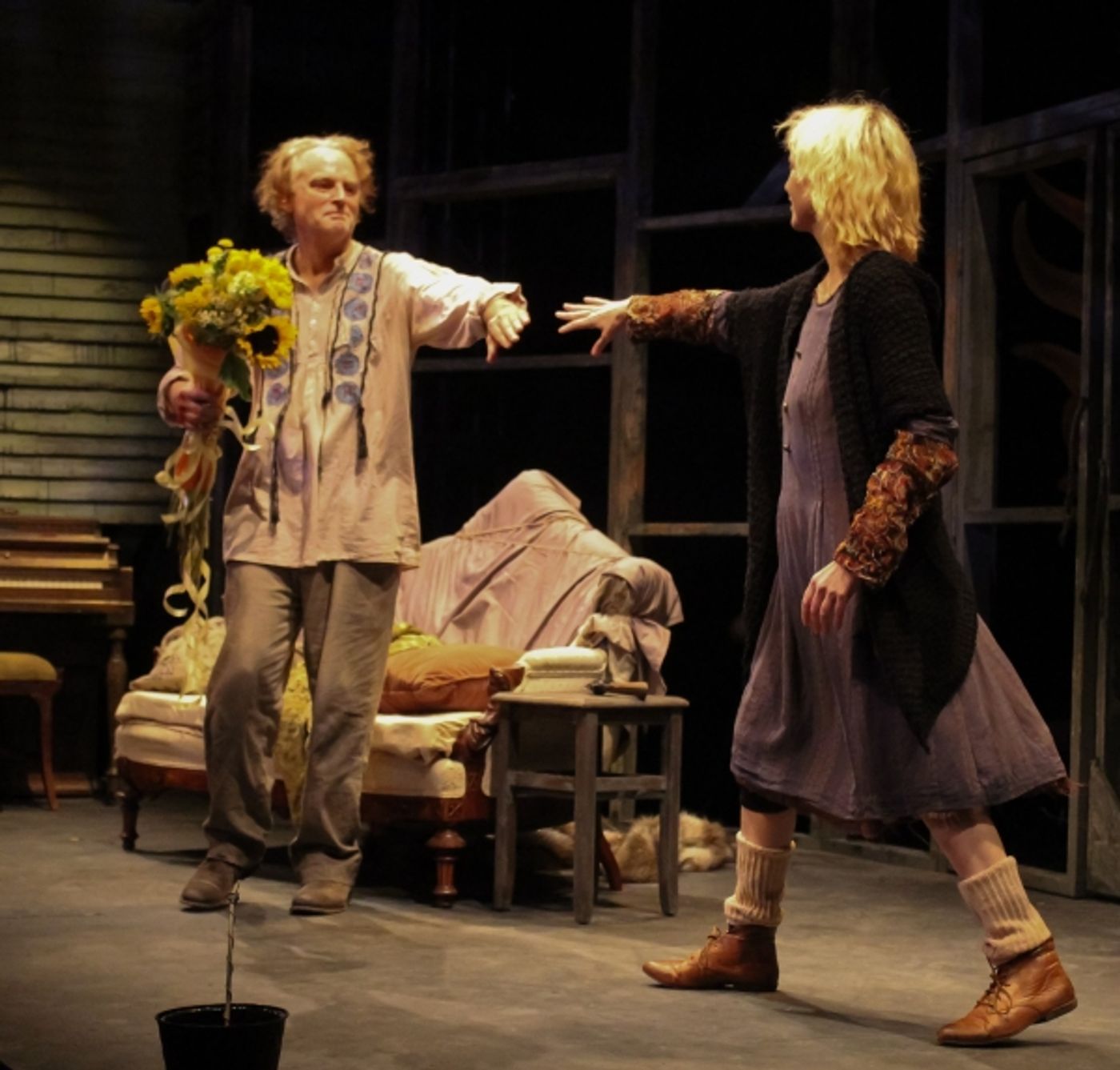 Photo Coverage: Inside Opening Night of THE TWO-CHARACTER PLAY  Image