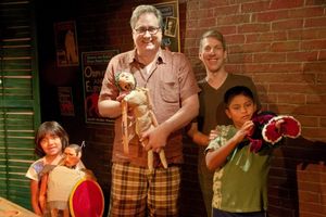 Douglas Carter Beane, Lewis Flinn and Family @ BroadwayWorld Douglas Carter Beane, Lewis Flinn and Family Photo