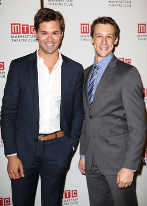 Andrew Rannells; Jason Michael Snow @ BroadwayWorld Andrew Rannells; Jason Michael Snow Photo