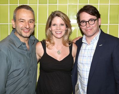 Joe DiPietro; Matthew Broderick and Kelli O''Hara Photo