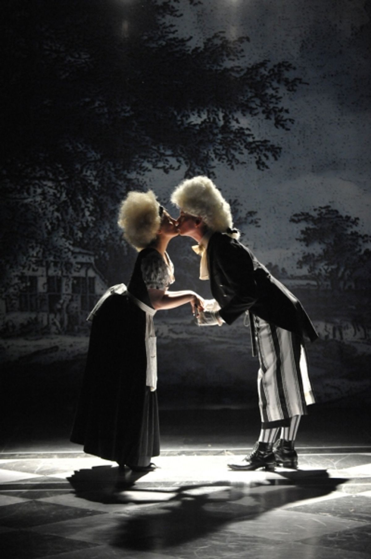 Heather Lynn Peacock and Sean McComas at 