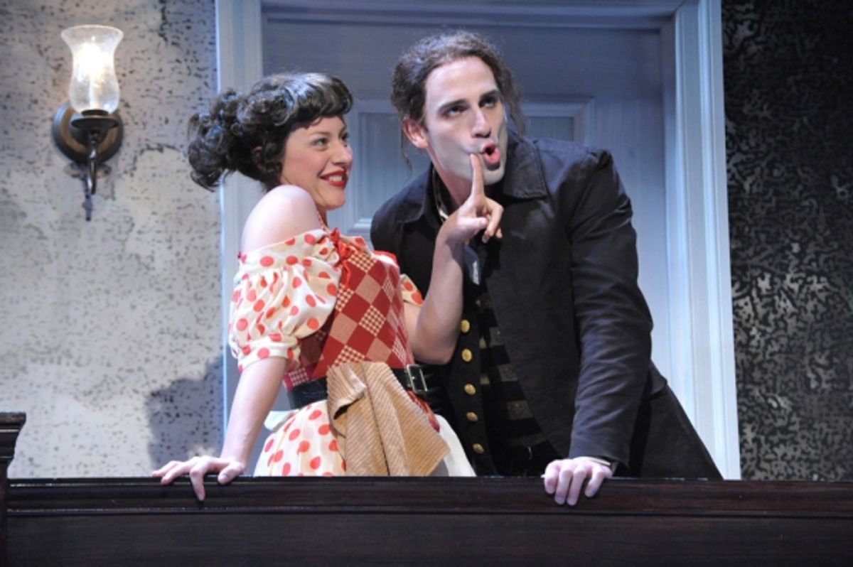 Dorea Schmidt and Danny Gavigan  at 