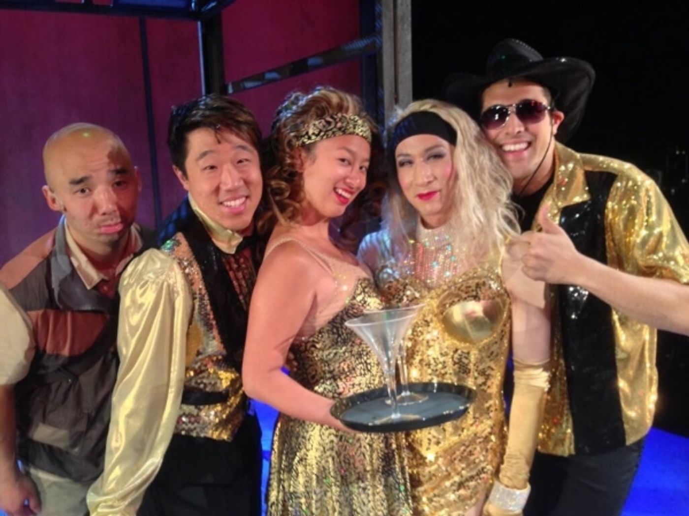 Photo Flash: Saturday Intermission Pics, June 22 - THE FANTASTICKS, PIPPIN and More Strip Down for BROADWAY BARES! Image