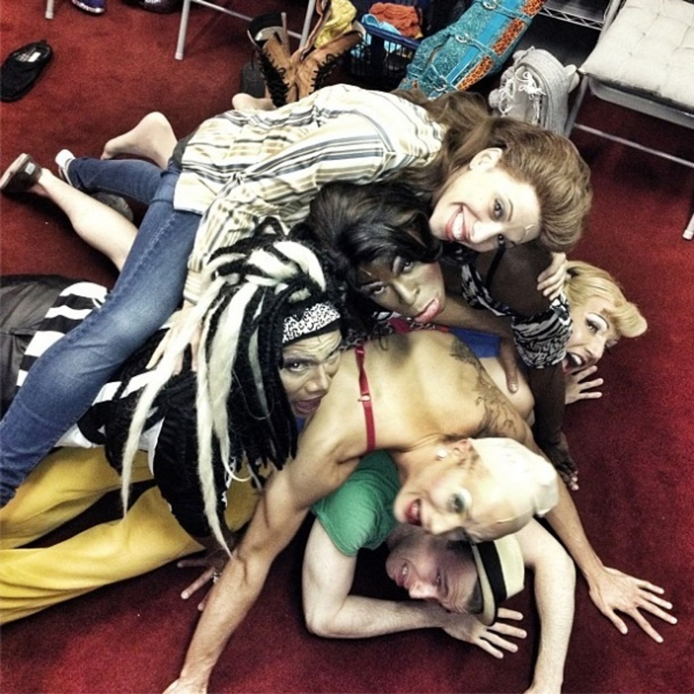 Photo Flash: Saturday Intermission Pics, June 22 - THE FANTASTICKS, PIPPIN and More Strip Down for BROADWAY BARES! Image