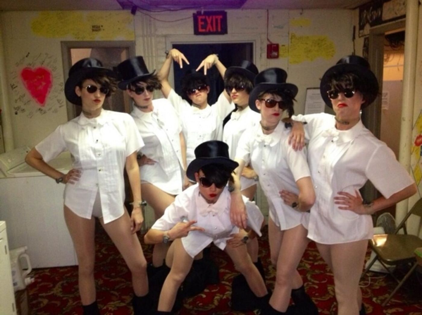 Photo Flash: Saturday Intermission Pics, June 22 - THE FANTASTICKS, PIPPIN and More Strip Down for BROADWAY BARES! Image