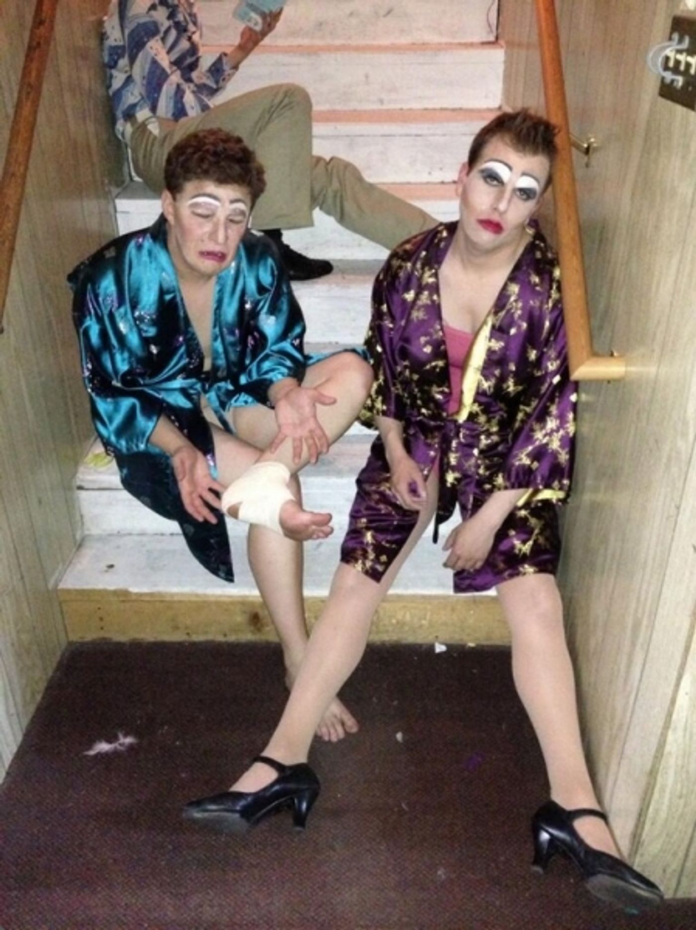 Photo Flash: Saturday Intermission Pics, June 22 - THE FANTASTICKS, PIPPIN and More Strip Down for BROADWAY BARES! Image