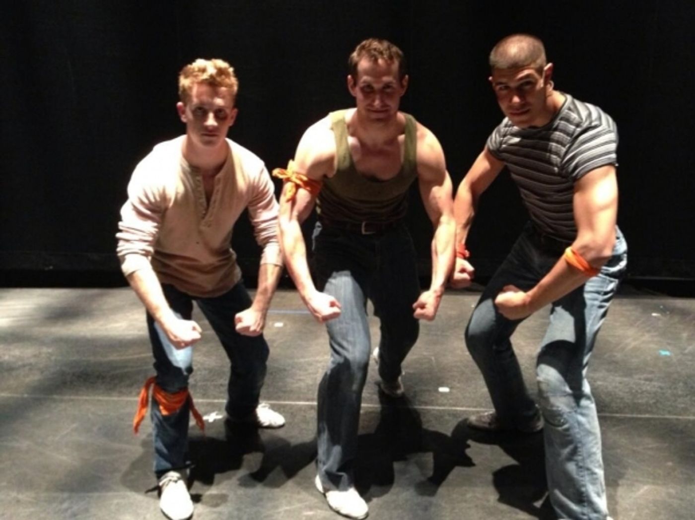 Photo Flash: Saturday Intermission Pics, June 22 - THE FANTASTICKS, PIPPIN and More Strip Down for BROADWAY BARES! Image