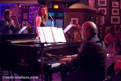 Jackie Burns and Frank Wildhorn Photo