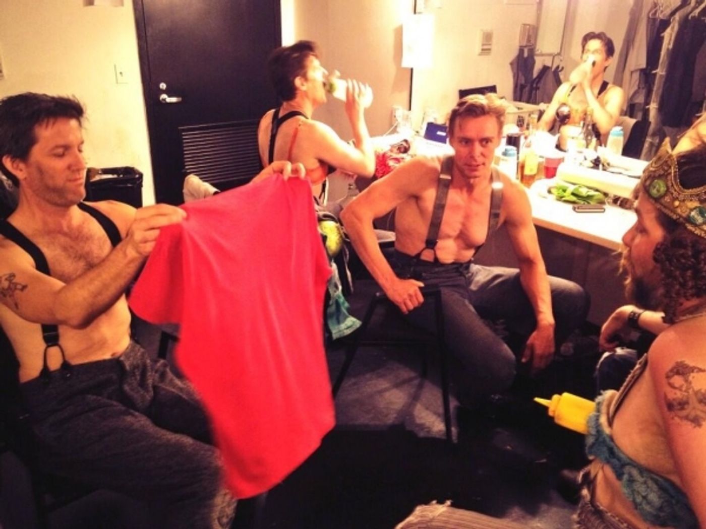 Photo Flash: Saturday Intermission Pics, June 22, Part 2 - CAUCASIAN CHALK CIRCLE's Last SIP with Christopher Lloyd, TOMMY at Stratford and More!  Image