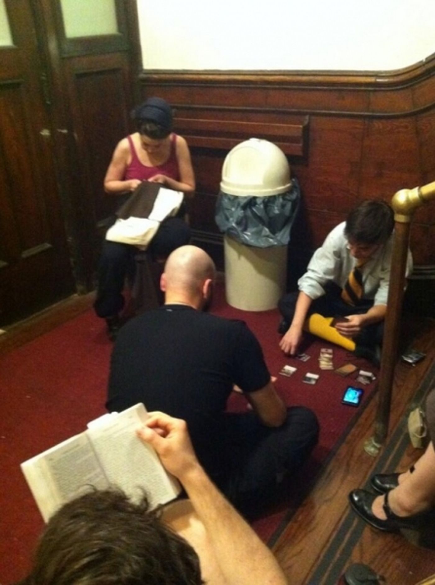 Photo Flash: Saturday Intermission Pics, June 22, Part 2 - CAUCASIAN CHALK CIRCLE's Last SIP with Christopher Lloyd, TOMMY at Stratford and More!  Image