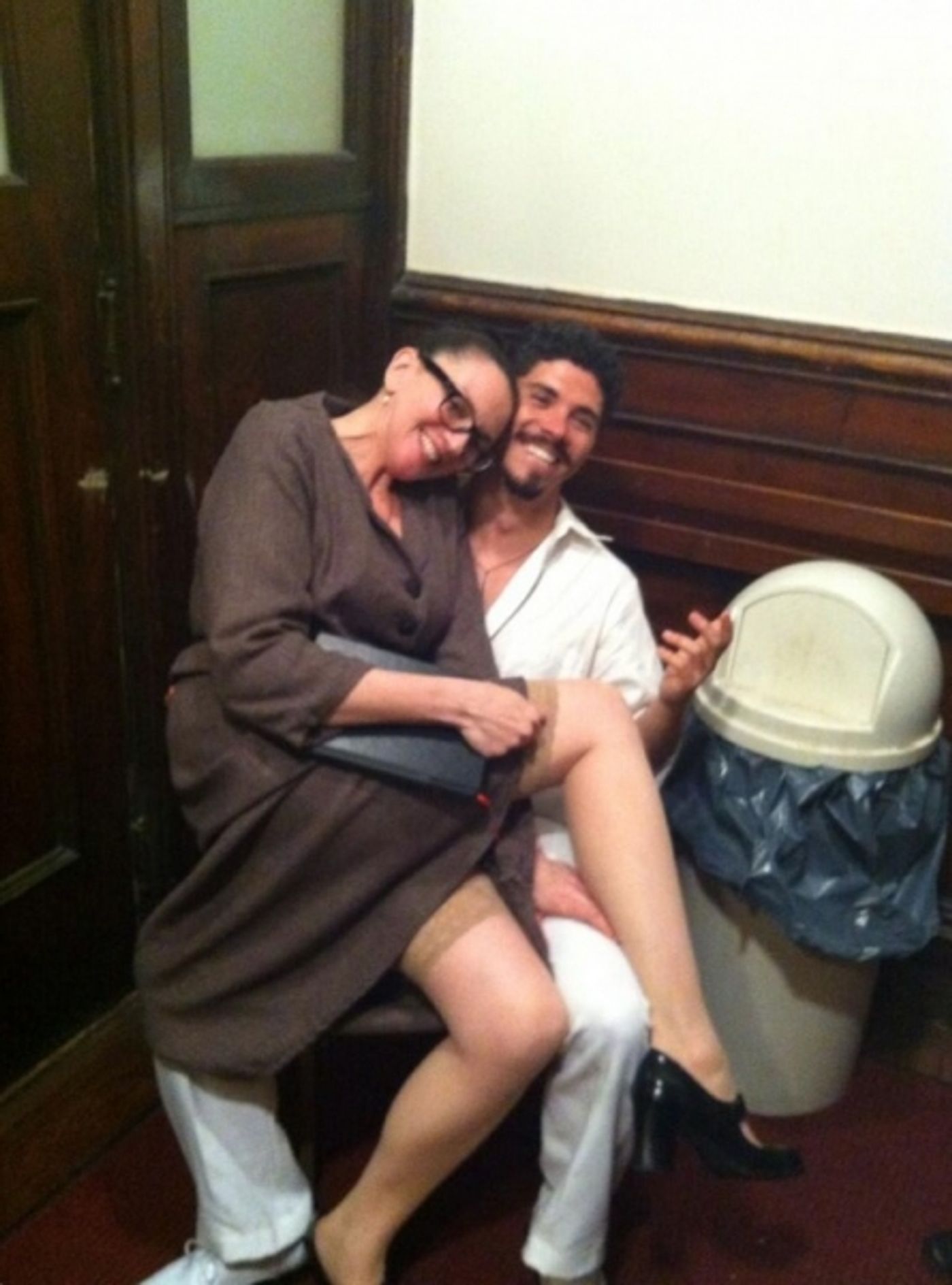 Photo Flash: Saturday Intermission Pics, June 22, Part 2 - CAUCASIAN CHALK CIRCLE's Last SIP with Christopher Lloyd, TOMMY at Stratford and More!  Image