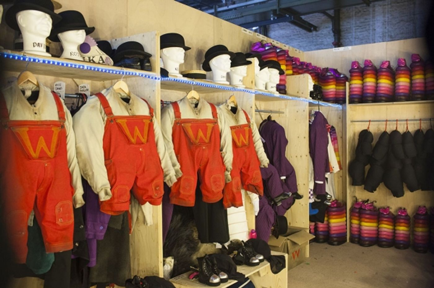 Photo Flash: Behind the Scenes of CHARLIE AND THE CHOCOLATE FACTORY Image