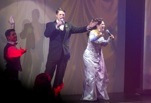 Christopher Sieber, Lesli Margherita Photo