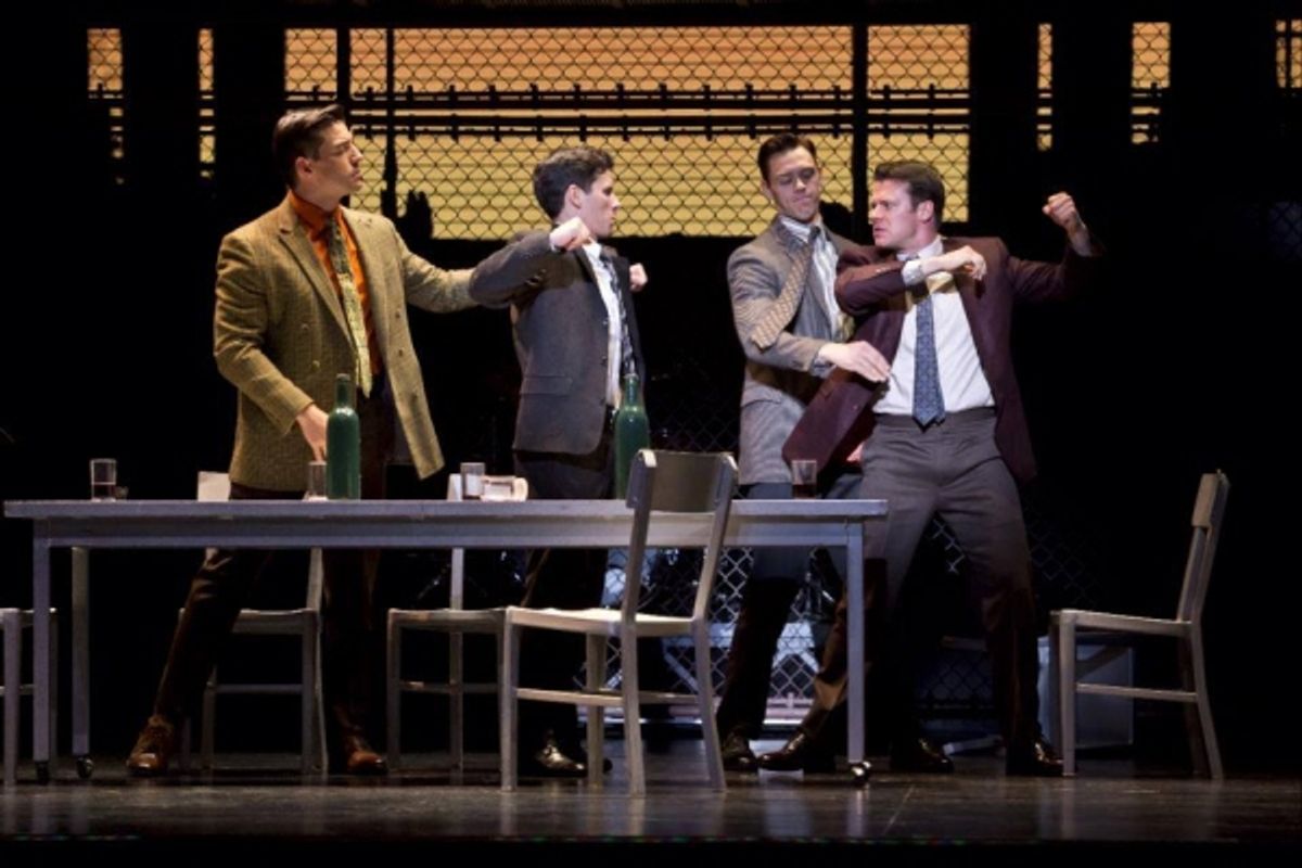 Jason Kappus, Nicolas Dromard, Nick Cosgrove and Brandon Andrus at 