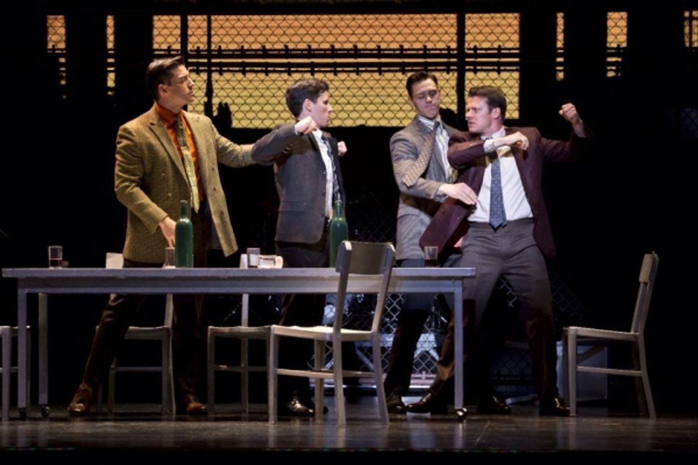 Photo Flash: First Look at Nick Cosgrove, Nicolas Dromard and More in JERSEY BOYS - All New Production Shots!  Image